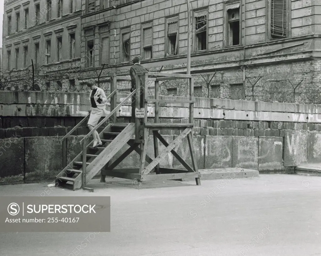 Germany,  Berlin,  Berlin Wall in 1960s,