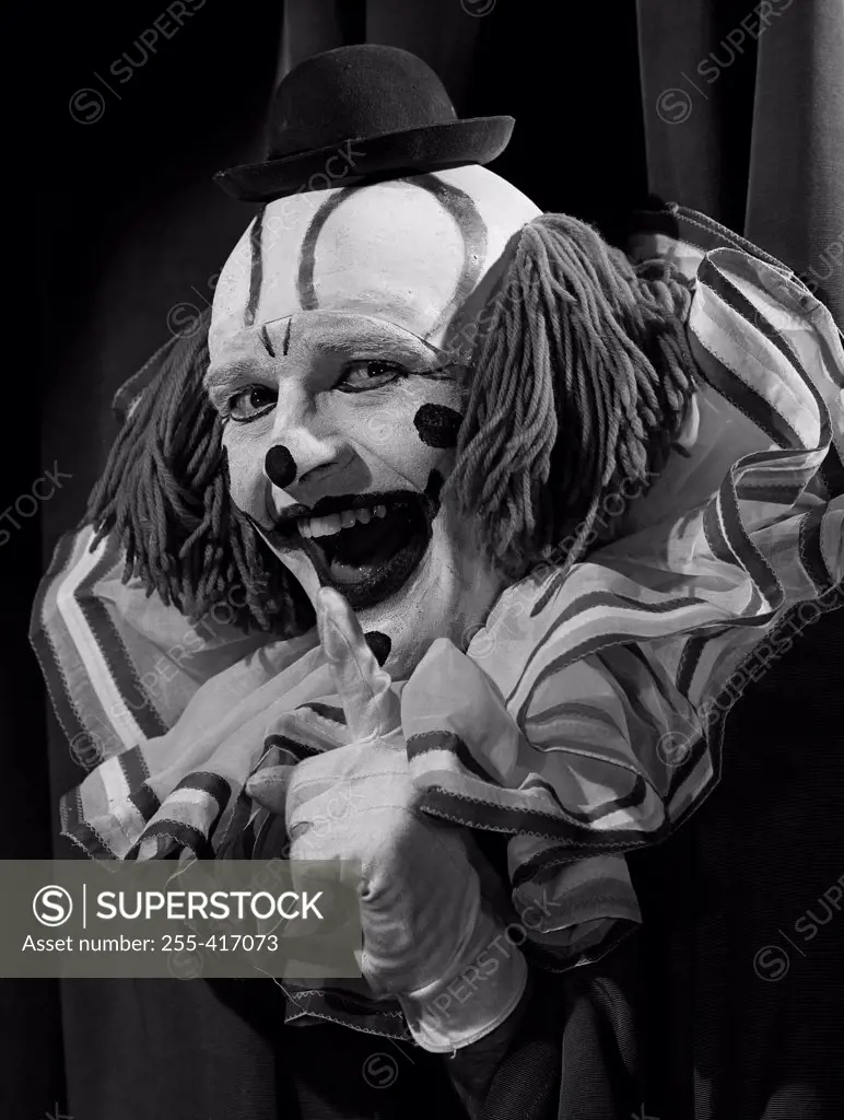Portrait of clown