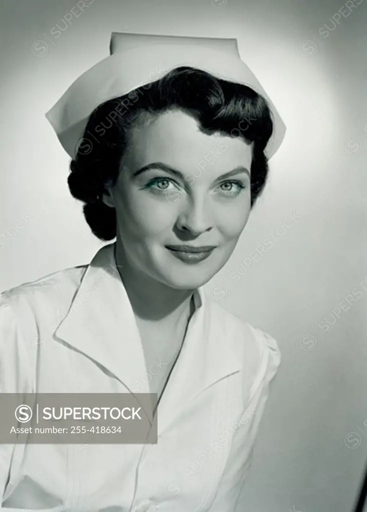 Portrait of female nurse