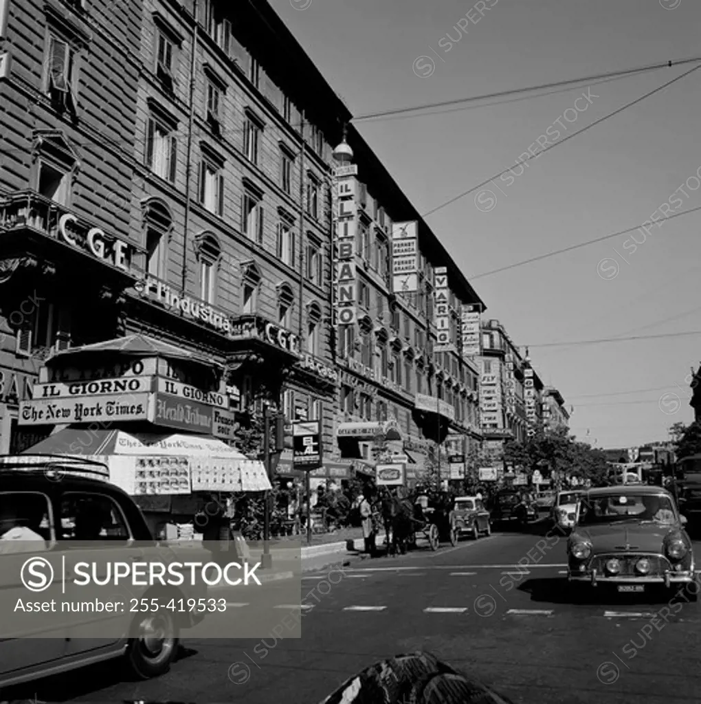 Italy, Rome, Street scene