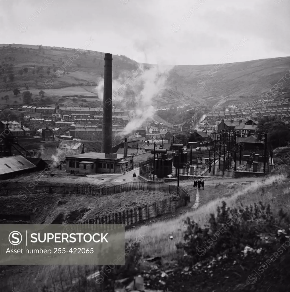 UK, South Wales, Oakdale, coal mine