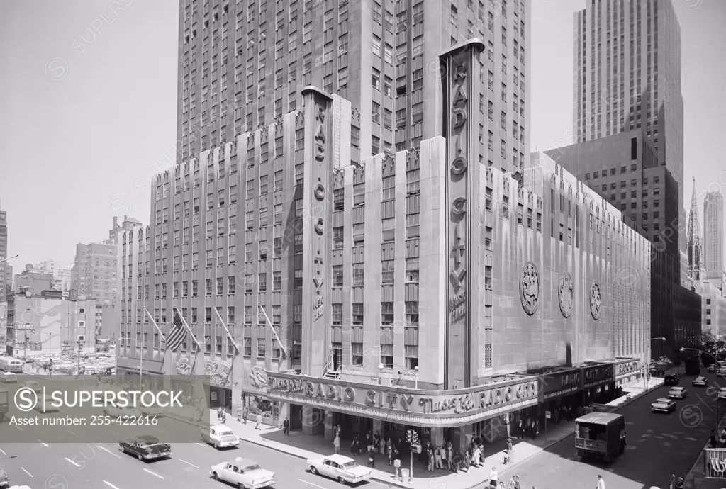 USA, New York State, New York City, Radio City Music Hall in Rockefeller Center