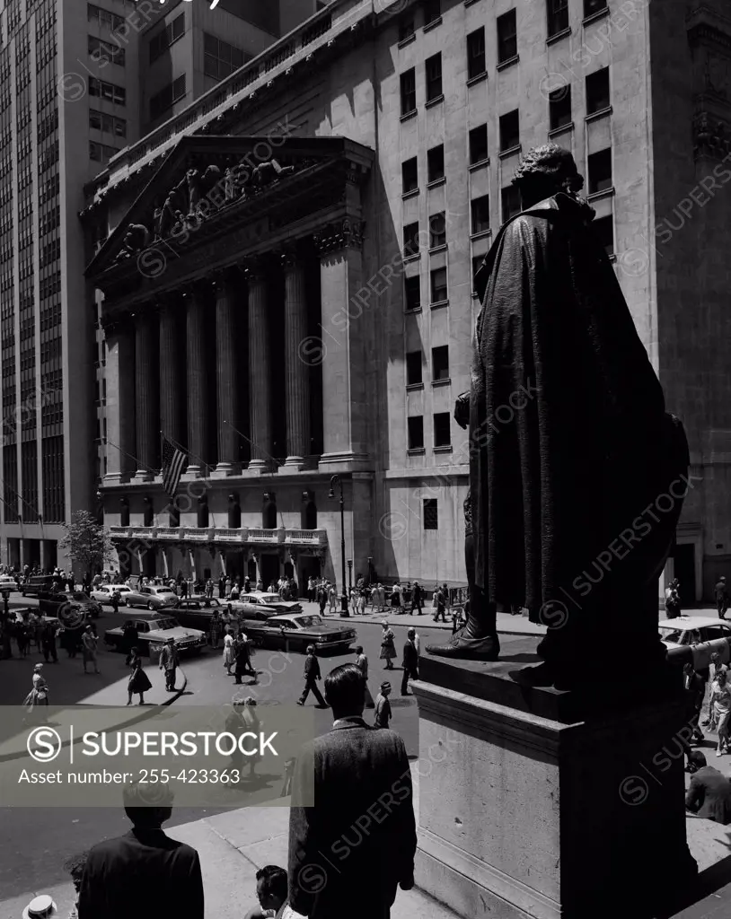 USA, New York City, Wall Street, New York Stock Exchange