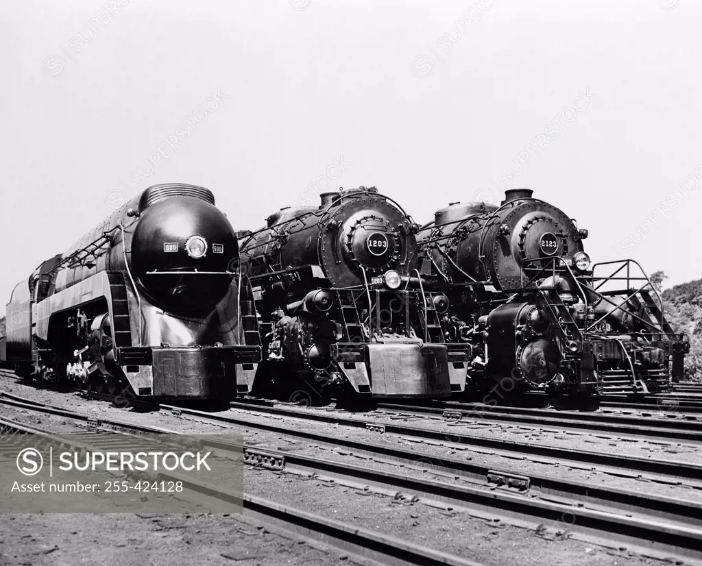 USA, Virginia, Steam trains of Norfolk and Western Railway