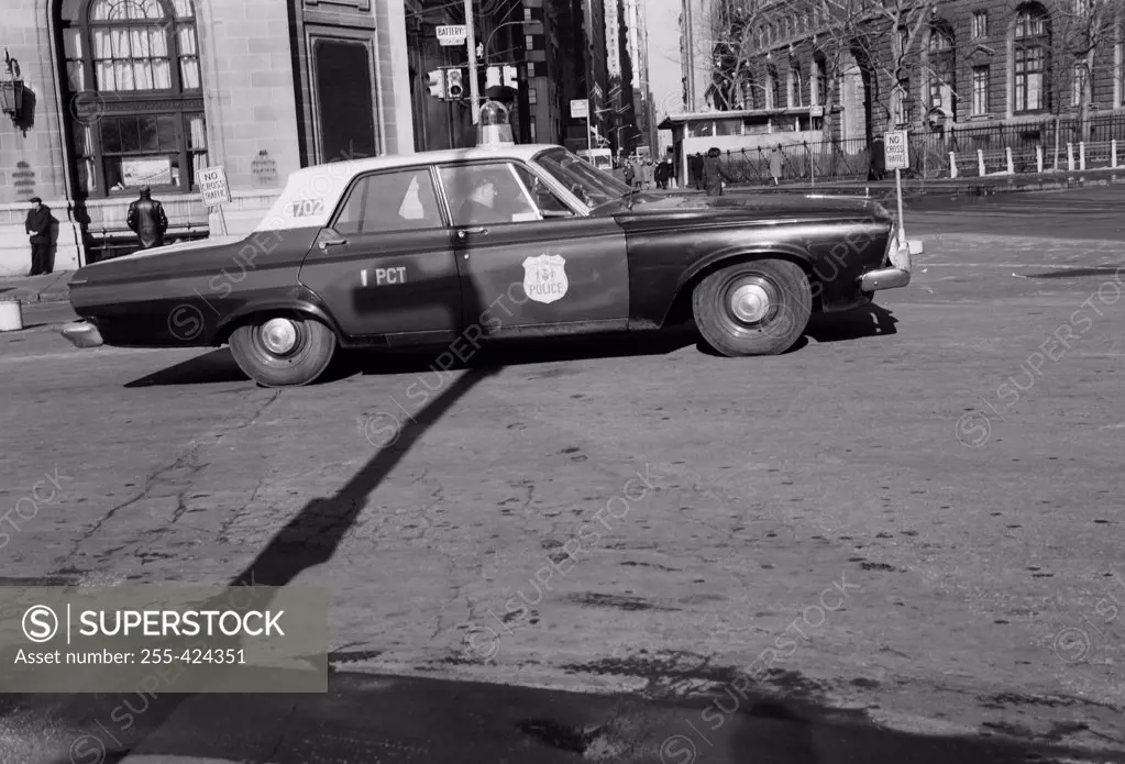 USA, New York City, police car