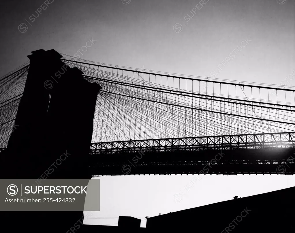 USA, New York State, New York City, Brooklyn Bridge