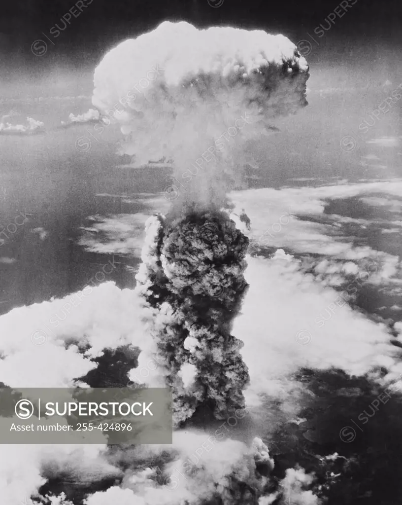 Japan, Chugoku Region, Hiroshima, Atomic explosion on 6th August, 1945