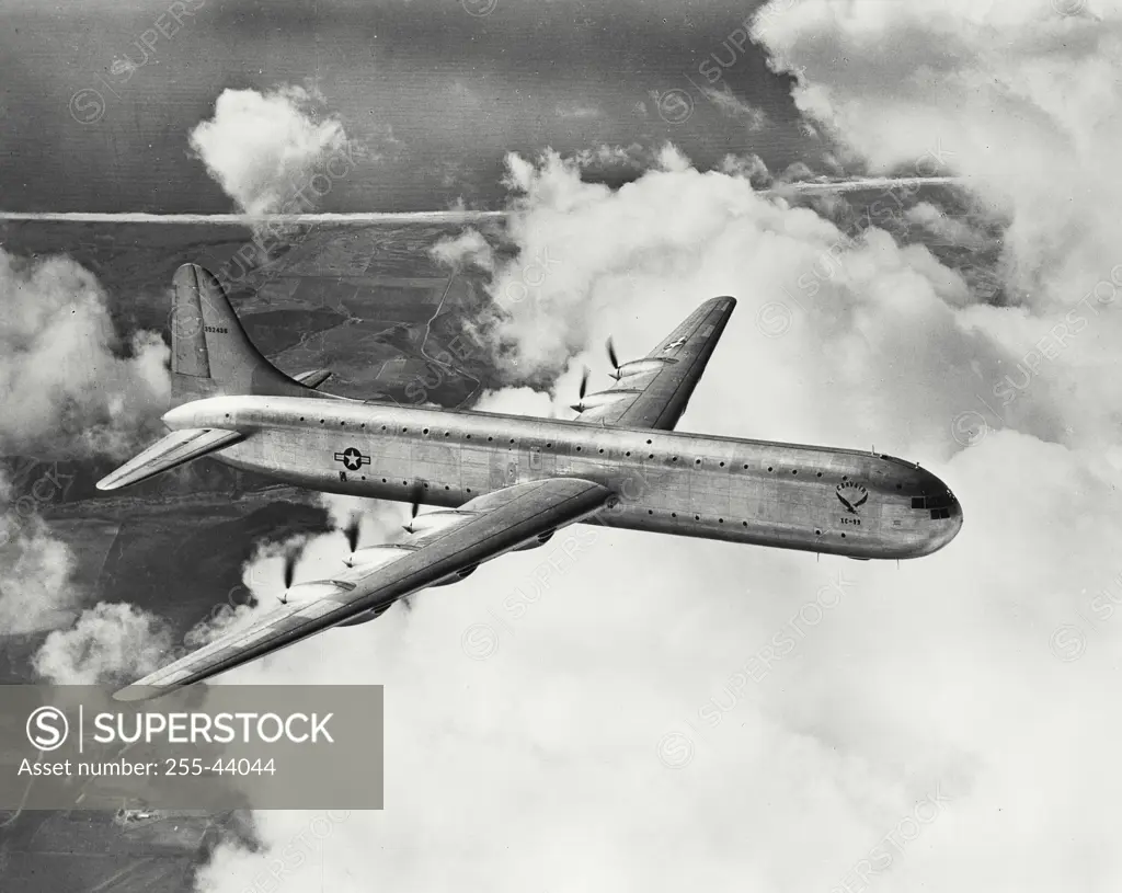 Vintage Photograph. Consolidated Vultees XC - 99 worlds largest land plane