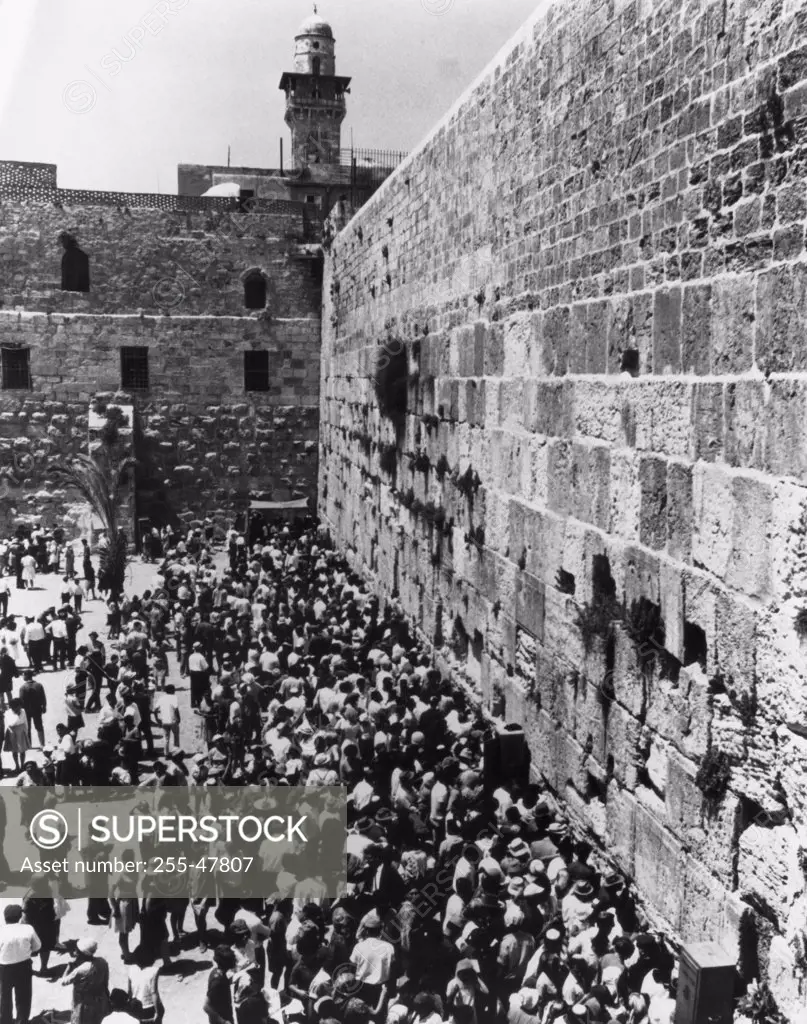 Wailing  Wall Jerusalem Israel