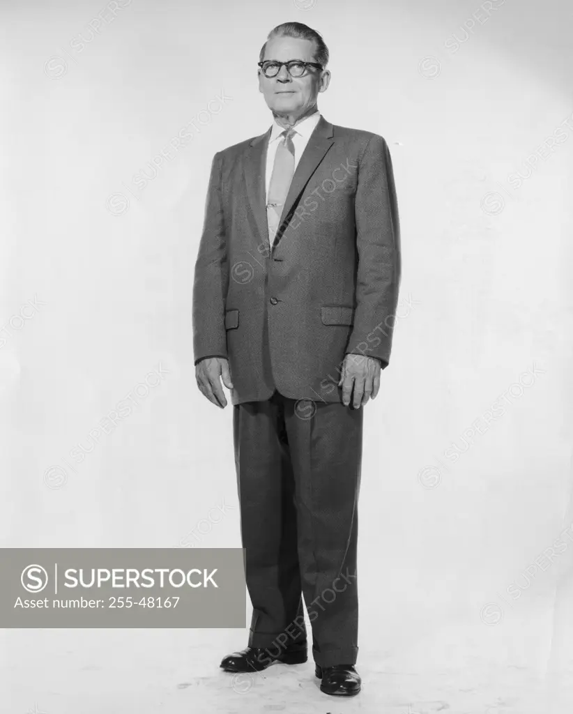 Portrait of senior businessman standing