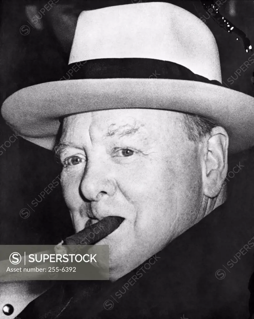 Winston Churchill British Prime Minister (1874-1965)