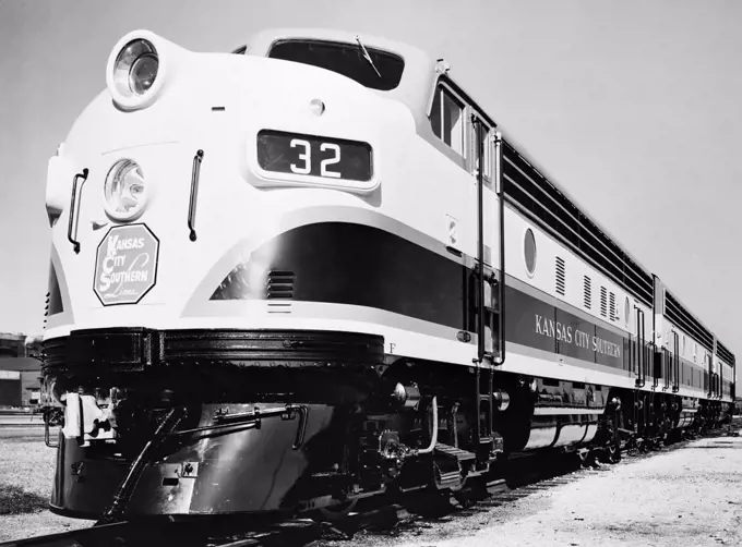 USA, General Motors model F7 locomotive, 4500 H.P. diesel