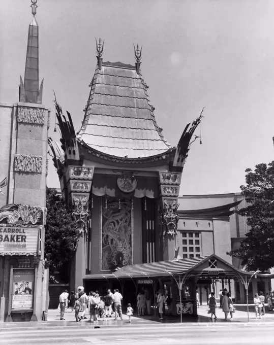 Grauman's Chinese Theater Hollywood California USA