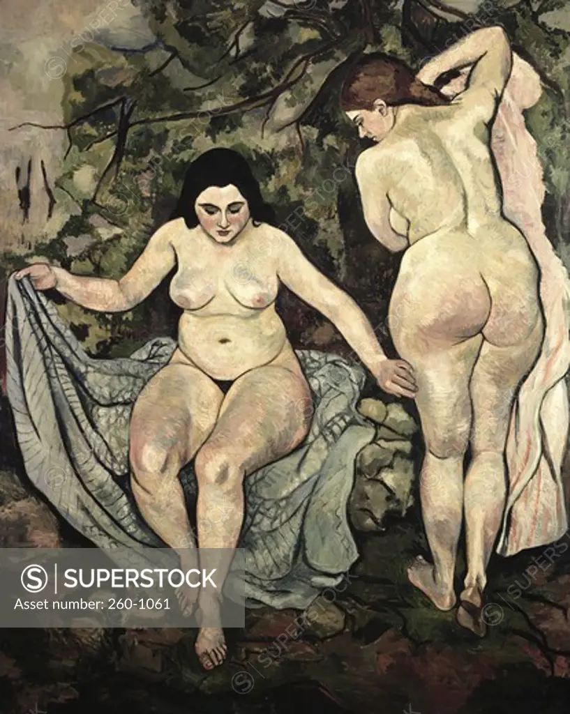 Two Nudes Suzanne Valadon (1865-1938 French) 