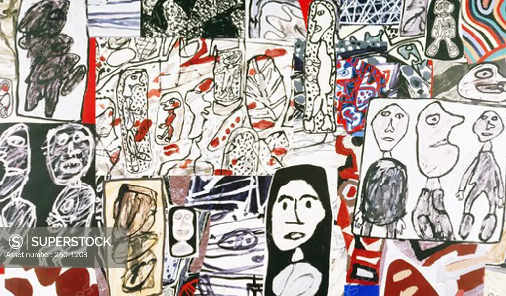 Title Unknown by Jean Dubuffet, 1901-1985