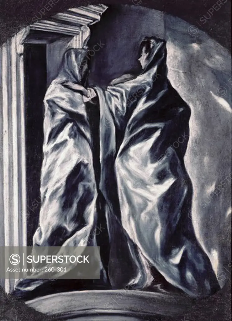 The Visitation 1610-14 El Greco (1541-1614/Greek) Oil on canvas