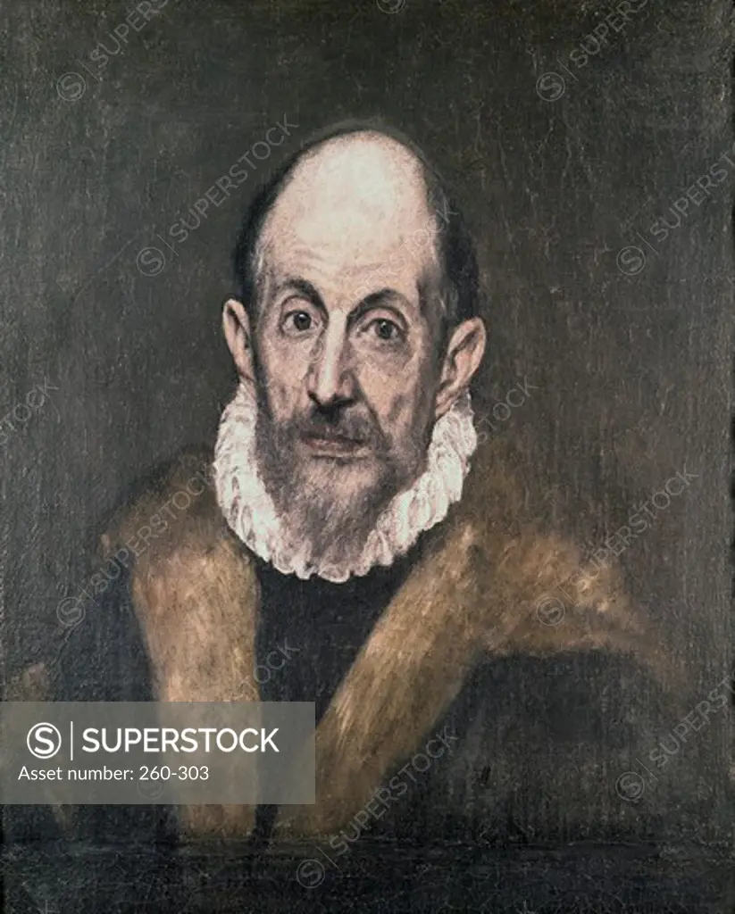 Portrait of a Man ca. 1590-1600 El Greco (1541-1614/Greek) Oil on canvas Metropolitan Museum of Art, New York, USA