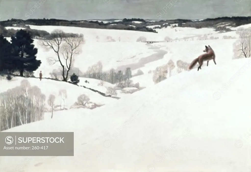 Fox by Newell Convers Wyeth, 1882-1945