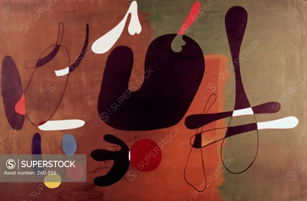 Composition by Joan Miro, 1893-1983