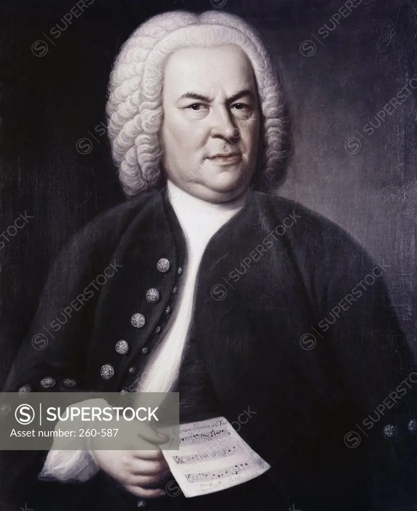 Johann Sebastian Bach Elias Gottlob Haussman (1695-1744)