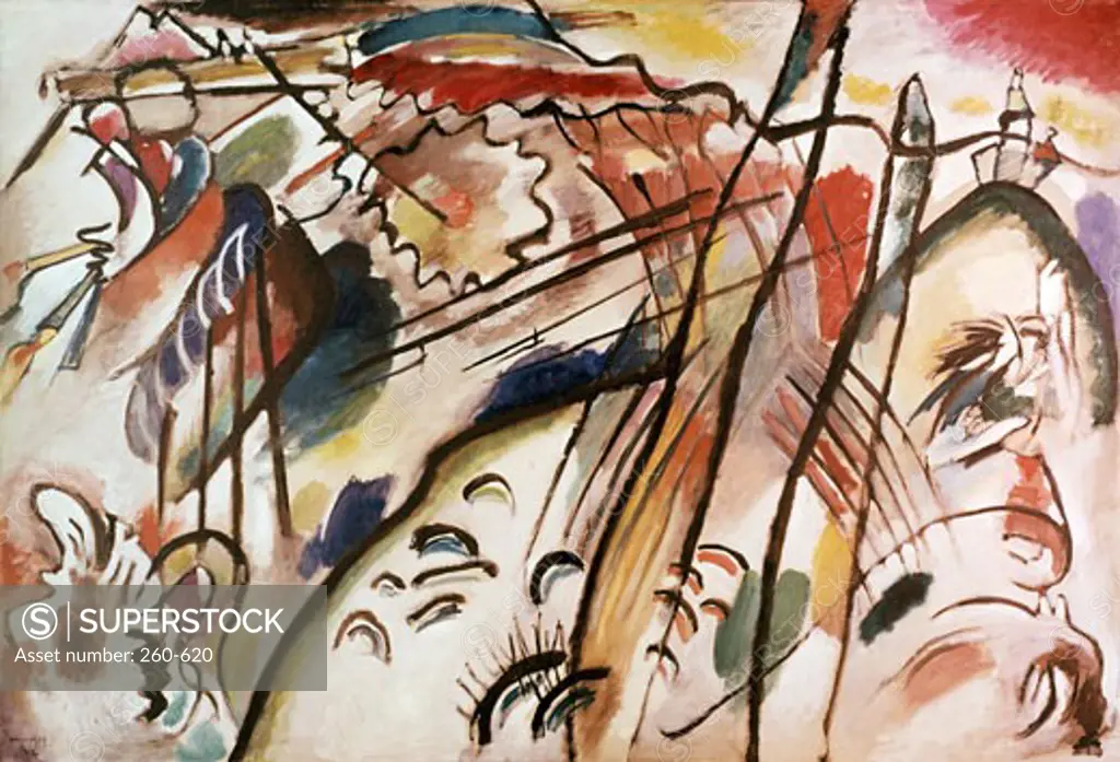Improvisation number 28 by Vasily Kandinsky, 1866-1944, UK, London, Sotheby's