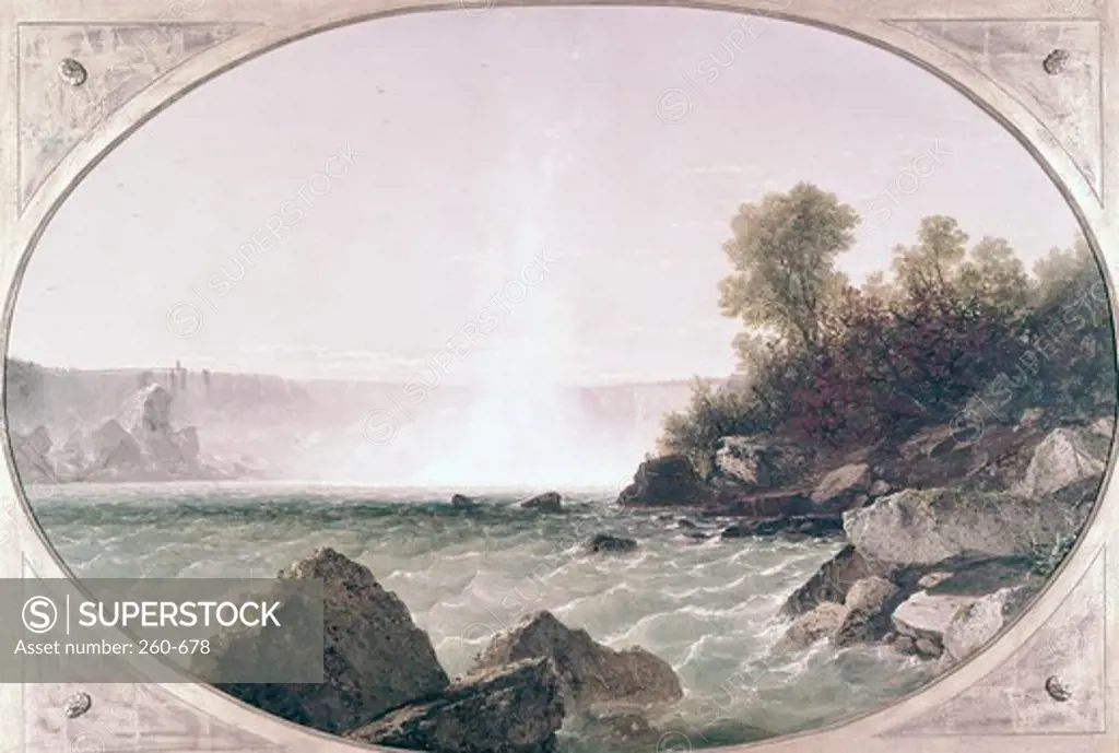 Niagara Falls by John Frederick Kensett, (1816-1872)