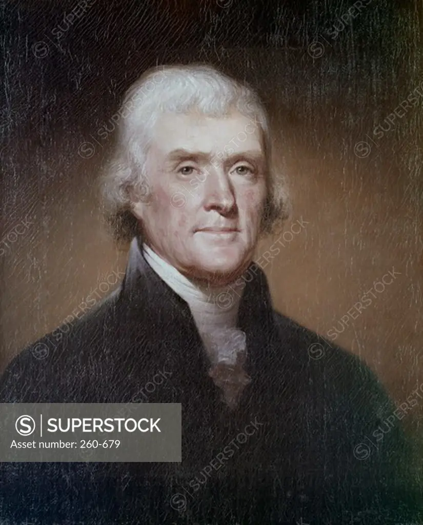 Thomas Jefferson Rembrandt Peale (1778-1860 American)