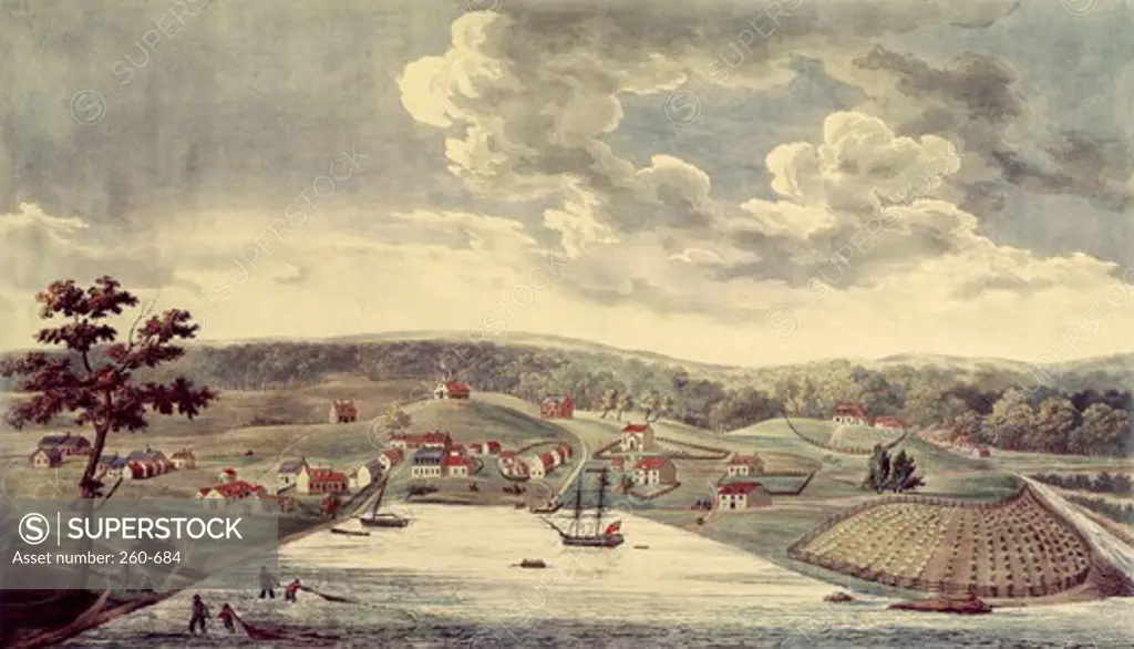 Baltimore, 1752 1817 by William Strickland (1788-1854) From a Sketch by John Moale