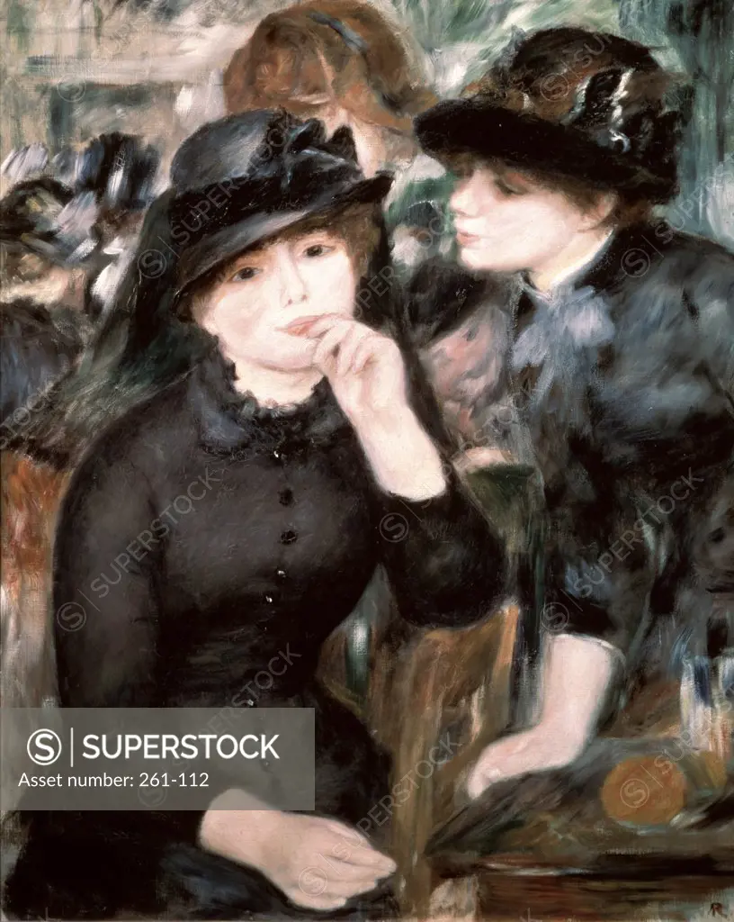 Two Women Pierre- Auguste Renoir (1841-1919/French) Oil on canvas Pushkin Museum of Fine Arts, Moscow, Russia  