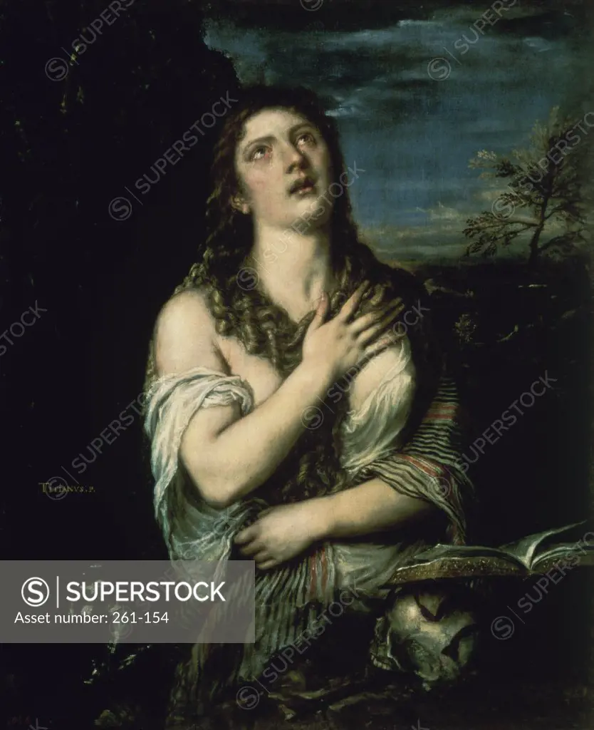 Penitent Magdalene ca. 1560 Titian (ca. 1485-1576 Italian) Oil on canvas State Hermitage Museum, St. Petersburg, Russia