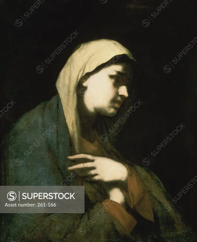 Mary Magdalene Luca Giordano (1634-1705 Italian) Pushkin Museum of Fine Arts, Moscow, Russia