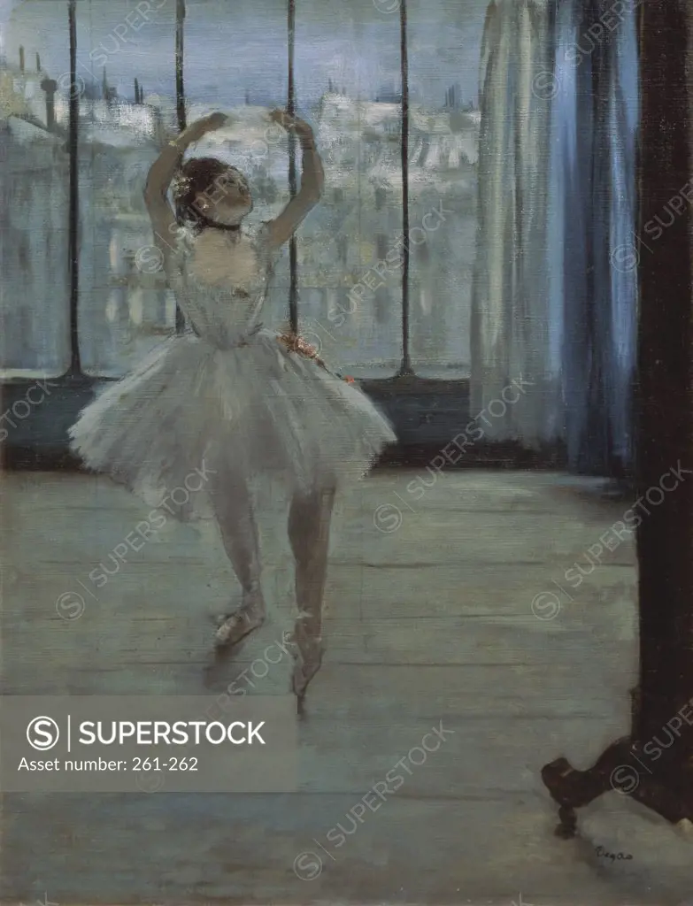 The Dancer at the Studio  Edgar Degas (1834-1917/French)  Oil on canvas Pushkin Museum of Fine Arts, Moscow 
