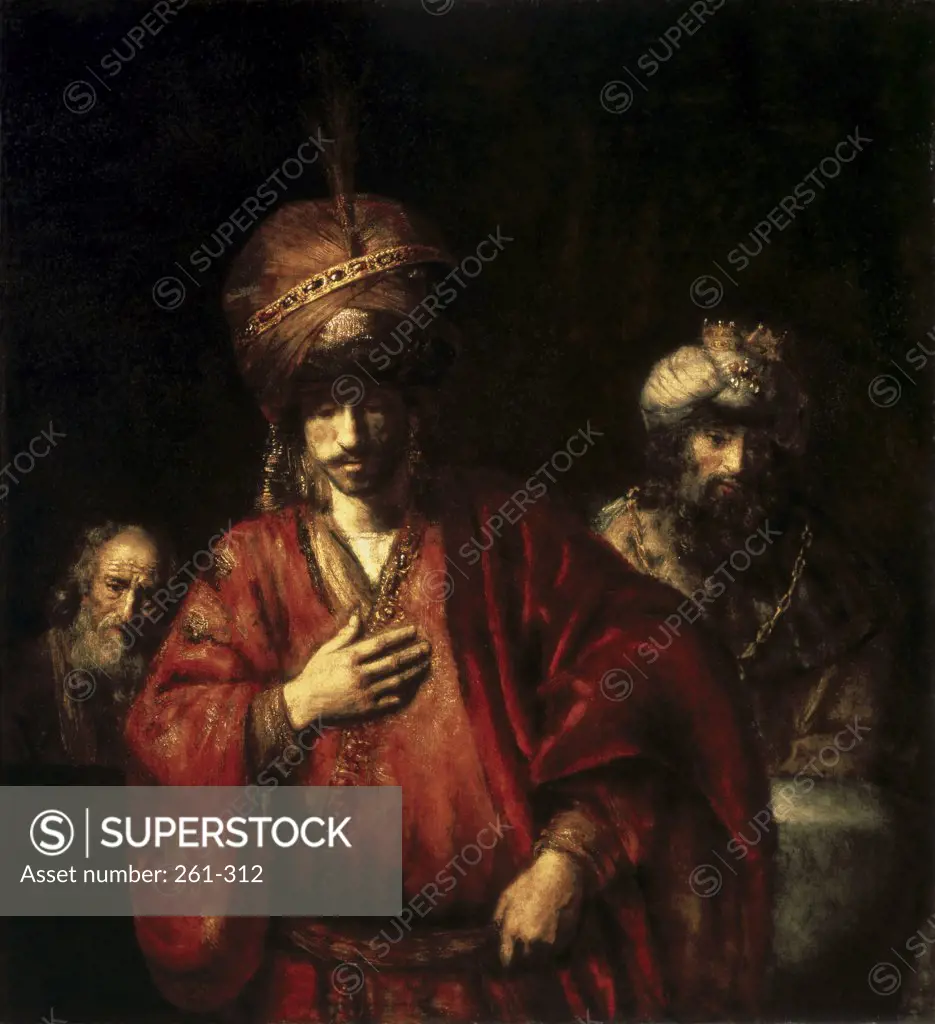 David & Uriah 1665 Rembrandt Harmensz van Rijn (1606-1669 Dutch) Oil on canvas State Hermitage Museum, St. Petersburg, Russia