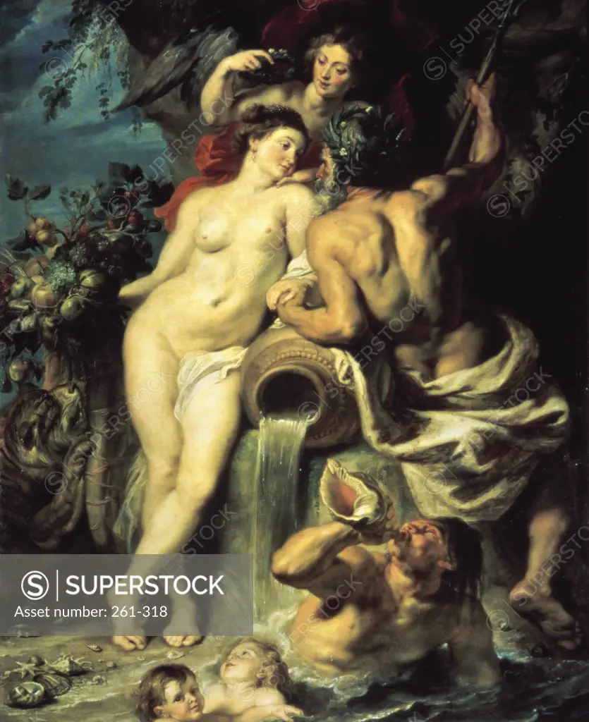 The Alliance of Earth and Water 1618 Peter Paul Rubens (1577-1640/Flemish) Oil on Canvas Hermitage Museum, St. Petersburg, Russia 