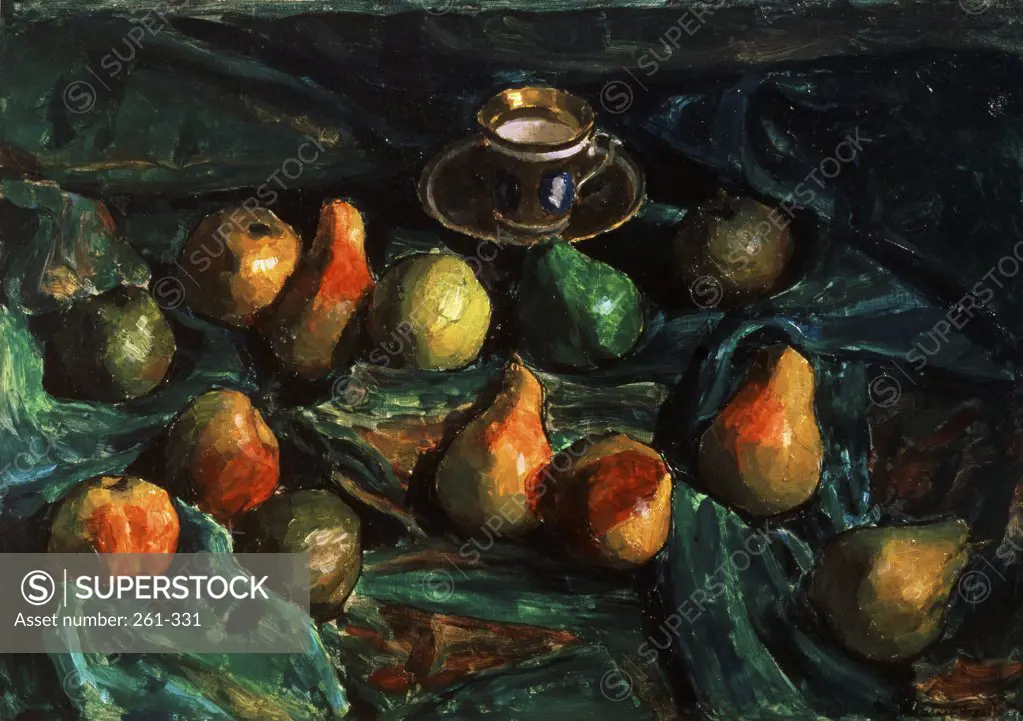 Pears by Igor Grabar, 1922, 1871-1960, Russia, Moscow, Tretyakov Gallery