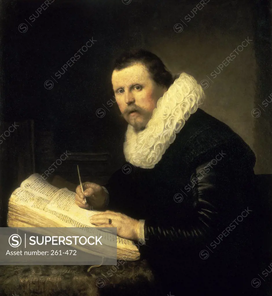 Portrait of a Scholar  Rembrandt Harmensz van Rijn (1606-1669/ Dutch)  Oil on canvas  Hermitage Museum, St. Petersburg 