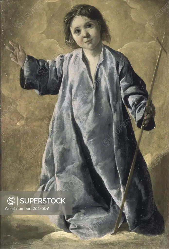 The Christ Child  Francisco de Zurbaran (1598-1664/Spanish)  Pushkin Museum of Fine Arts, Moscow 
