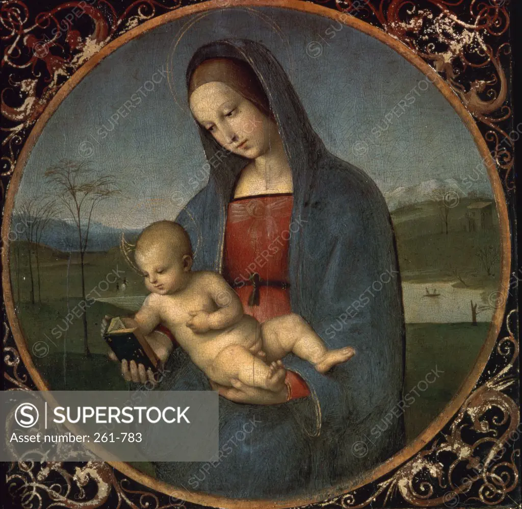 Madonna and Child (Conestabile Madonna)  1504  Raphael (1483-1520/Italian)  Hermitage Museum, St. Petersburg 