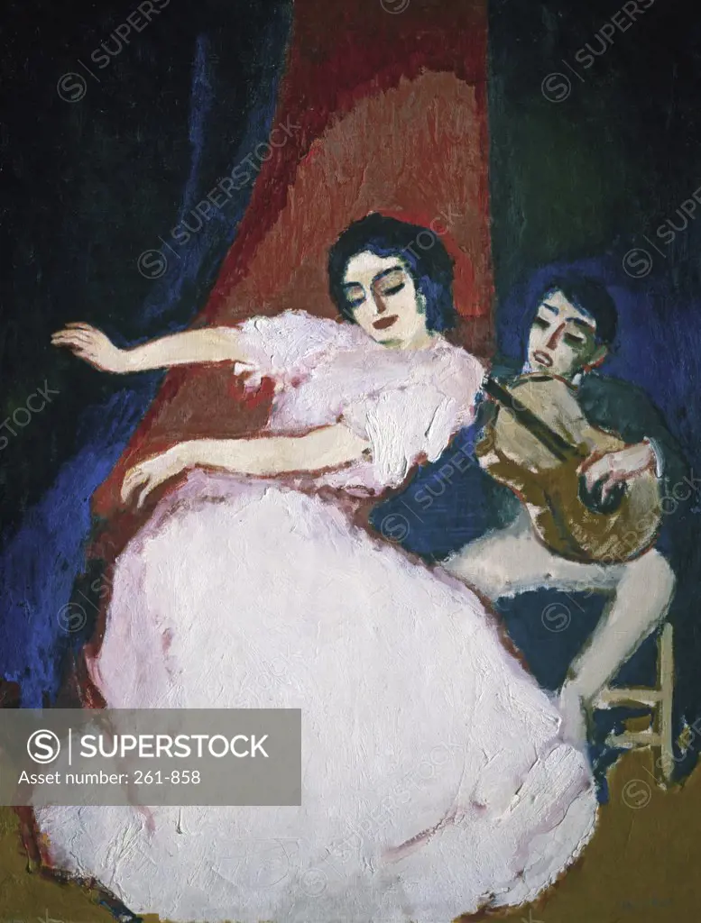Antonia La Coquinera by Kees van Dongen,  ca. 1900,  (1877-1968 ),  Russia,  St. Petersburg,  State Hermitage Museum