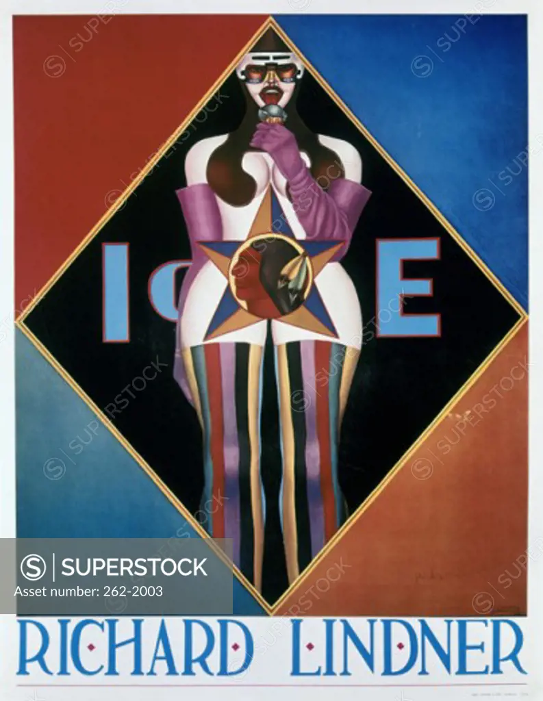 Title Unknown (Love) by Richard Lindner, poster, 1901-1978