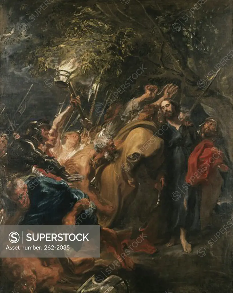 The Betrayal of Christ  Anthony van Dyck (1599-1641 Flemish) 