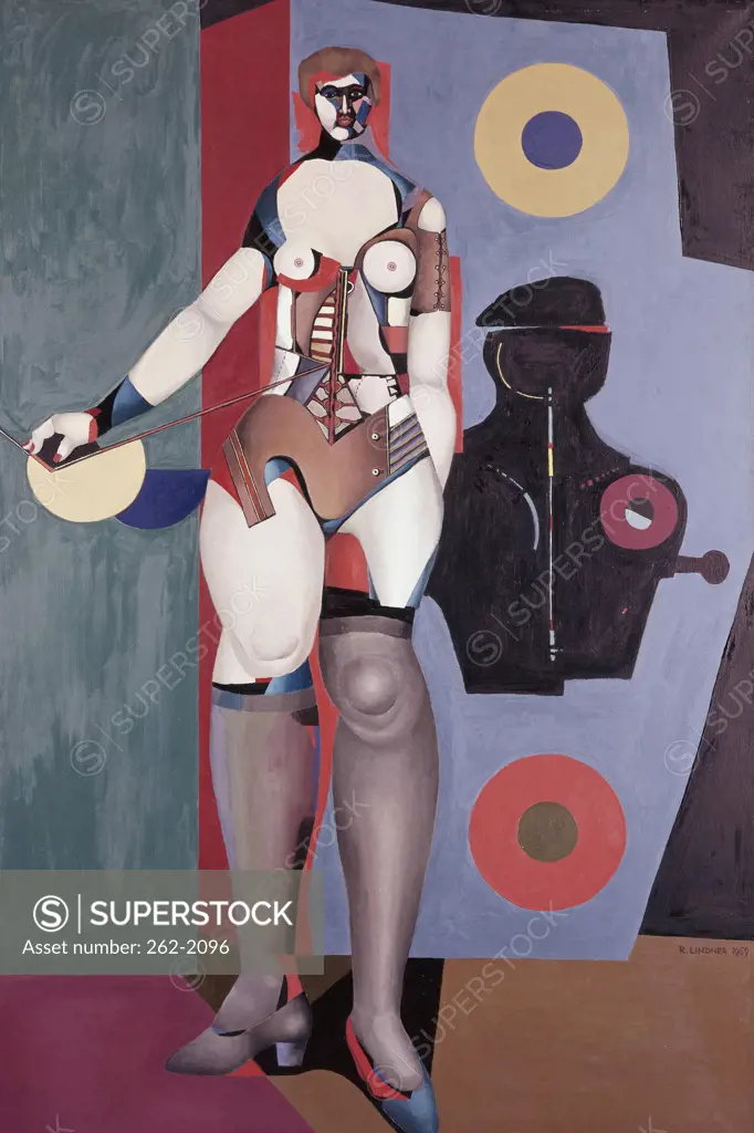The Target by Richard Lindner, 1959, 1901-1978, Private Collection