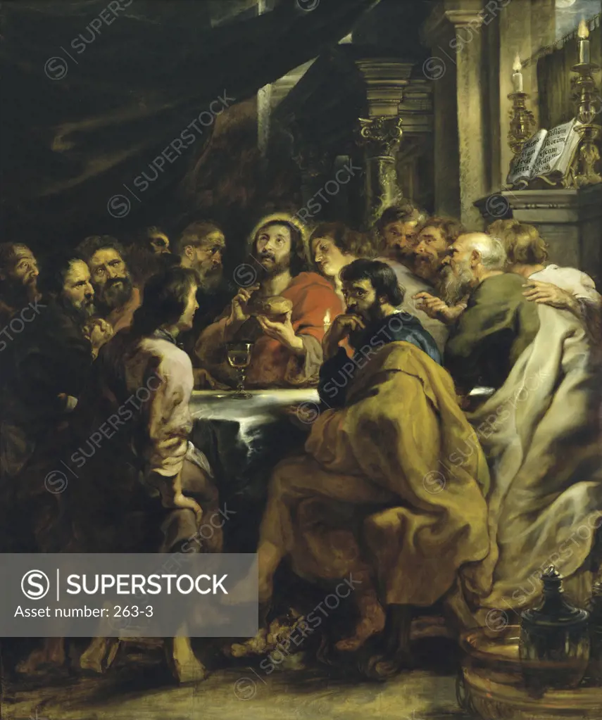 The Last Supper Peter Paul Rubens (1577-1640/Flemish) Pinacoteca di Brera, Milan, Italy Includes the Jesi Collection