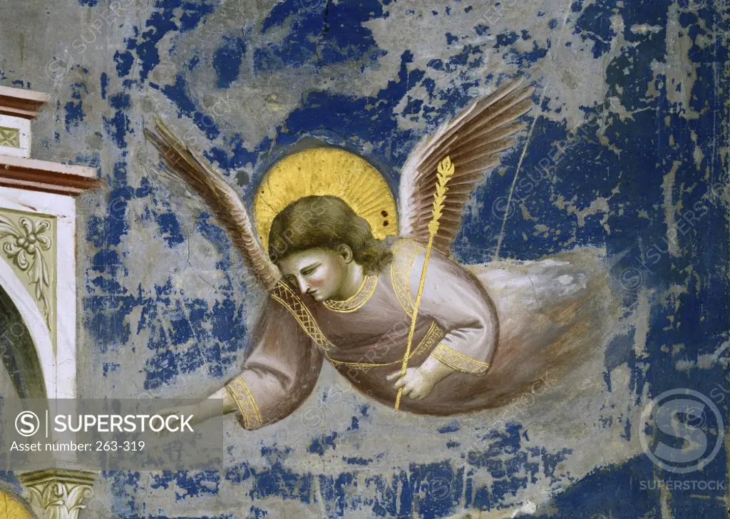 The Presentation at the Temple (Detail) Giotto di Bondone (c.1266-1337/Italian) Fresco Arena Chapel, Padua, Italy