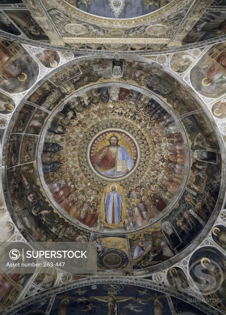 Paradise Giusto de' Menabuoi (active 1349-ca. 1390 Italian) Fresco Baptistry, Padua, Italy