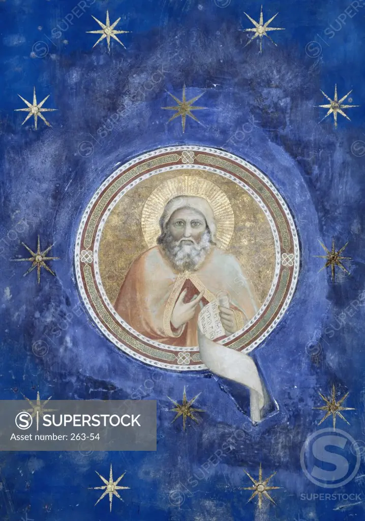 Prophet Baruch  c. 1305-1313  Giotto di Bondone (c. 1266-1337/Florentine)  Fresco  Arena Chapel, Cappella degli Scrovegni, Padua 