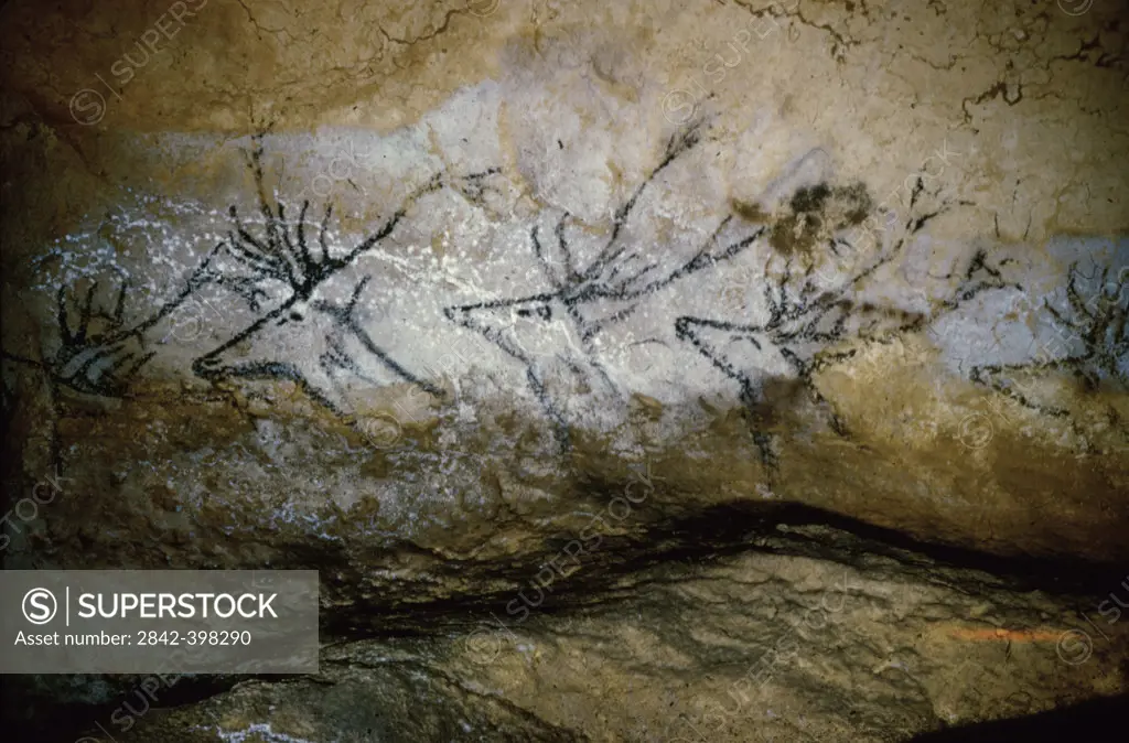 StagsPrehistoric ArtLascaux Caves, France
