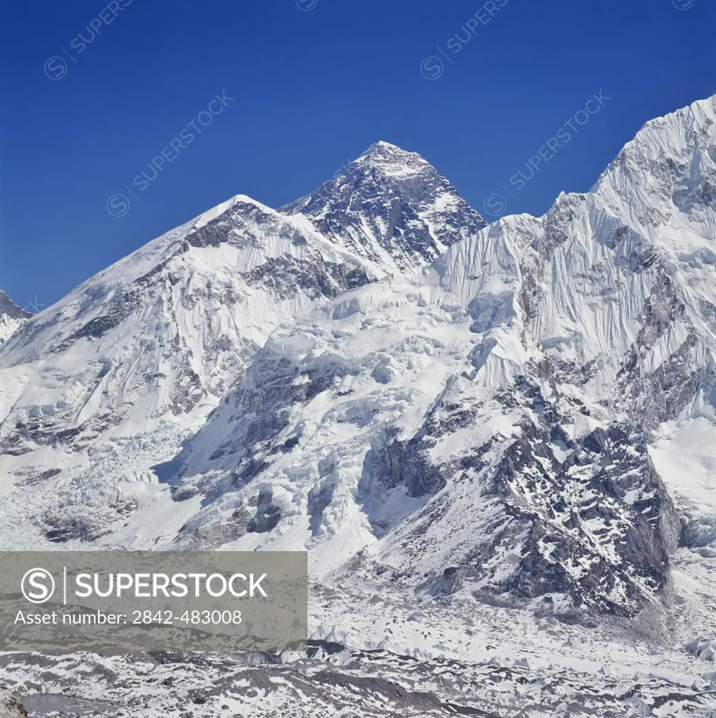 Mount EverestHimalaya MountainsNepal-Tibet Boarder