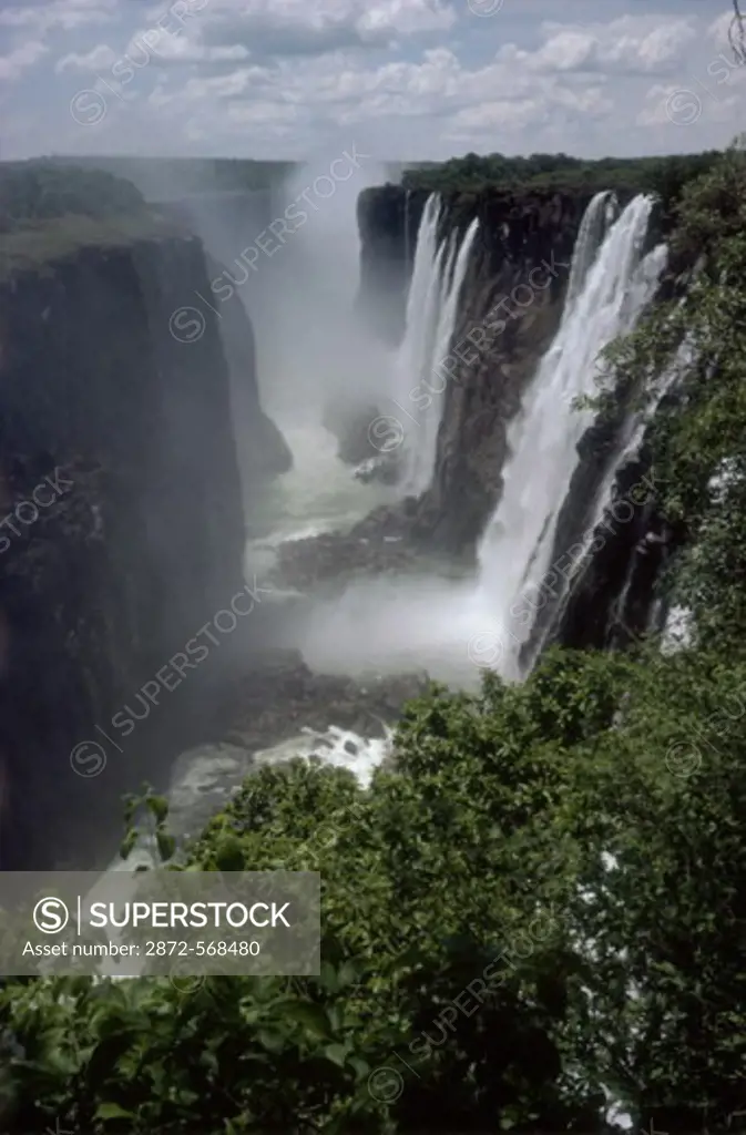 Victoria Falls Zambia-Zimbabwe Border