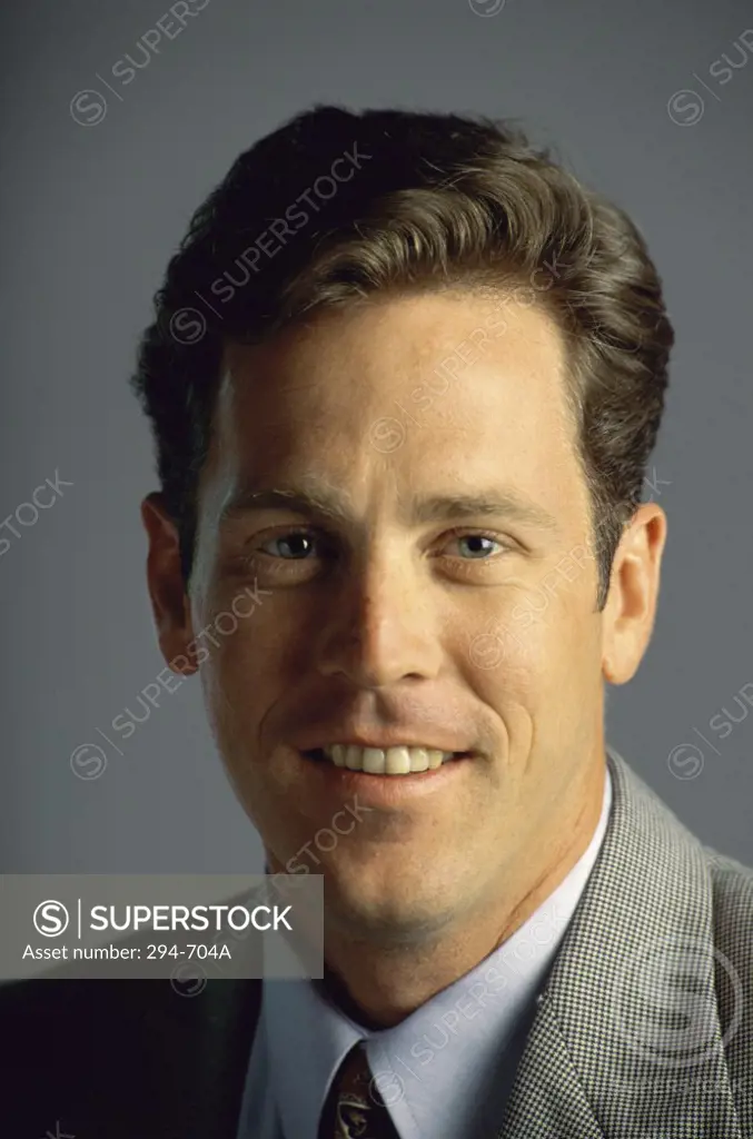 Portrait of a businessman smiling